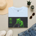 Tire Flipping Work Out, Emerald Oozy Buff Bear Gym Addition- Adult Graphic Shirt