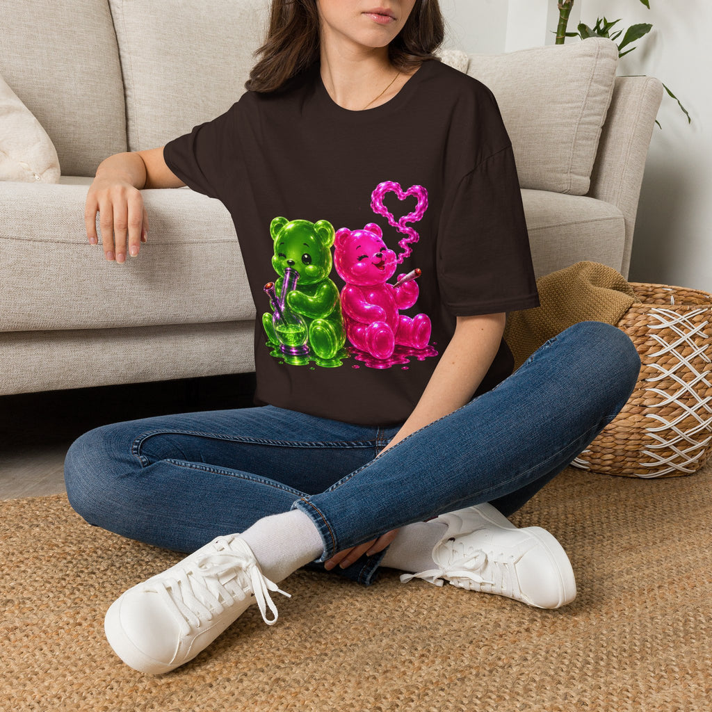 Lighting A Blazer, Oozy Bear Special Dou Gummies- Graphic Shirt (Adults Only!)
