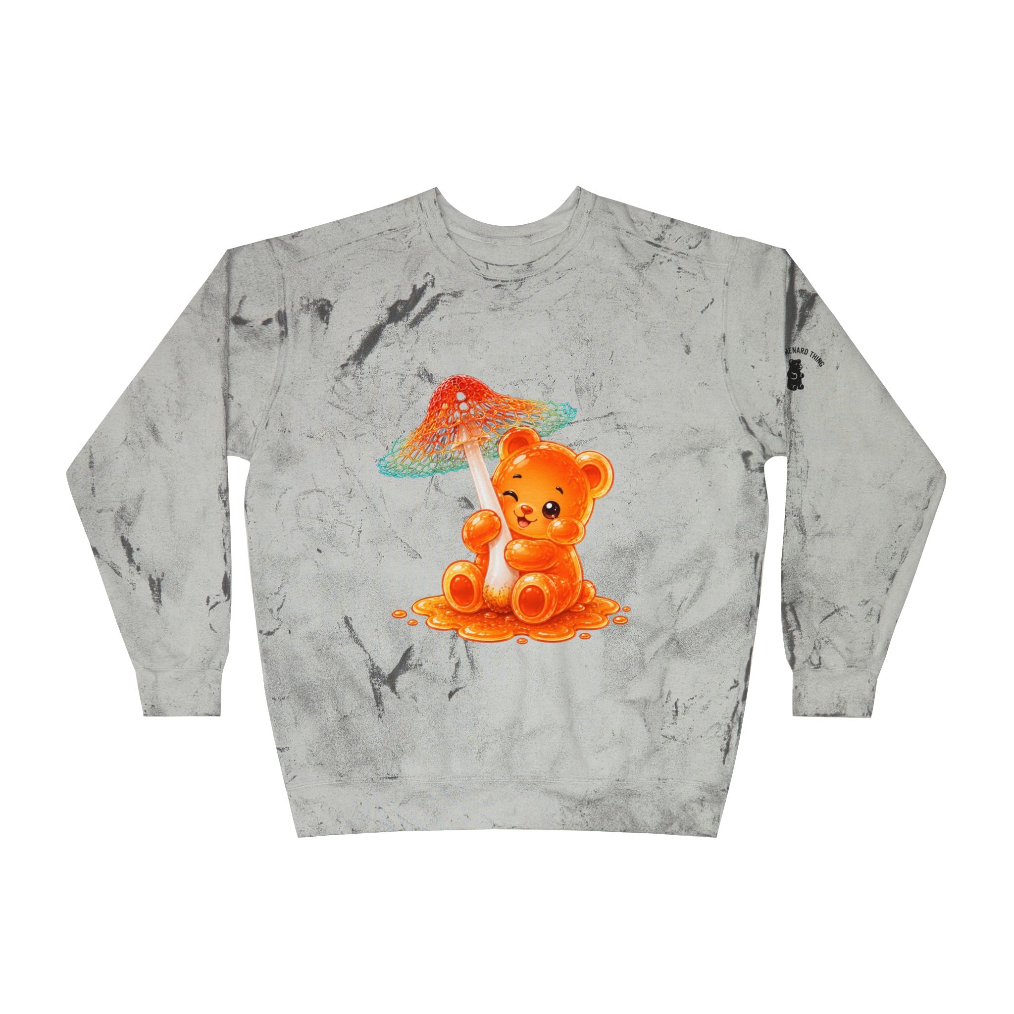 Special Mushroom, Pretty Gooey Gummy Bear Friend -Kawaii Graphic Tie-Dye