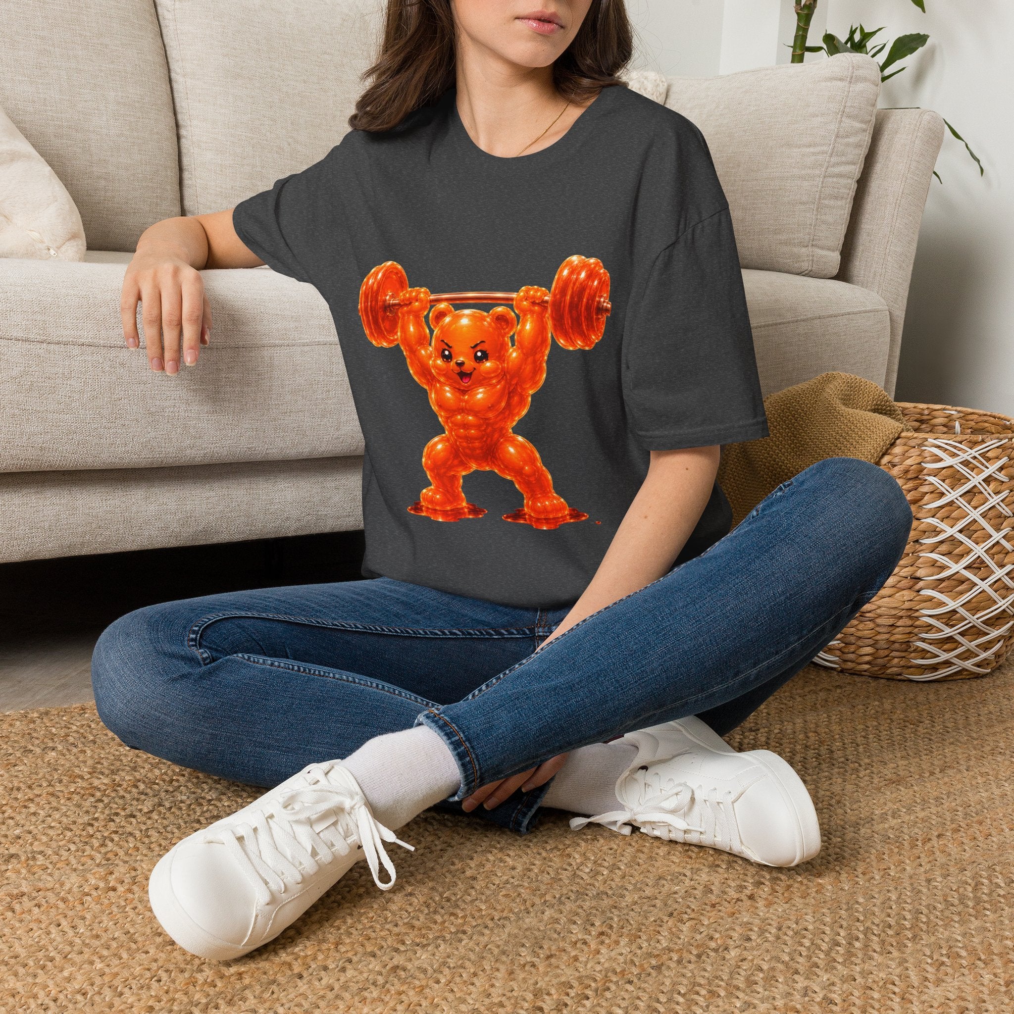 The Shredded Oozy Bear Special Neon Addition- Graphic Shirt