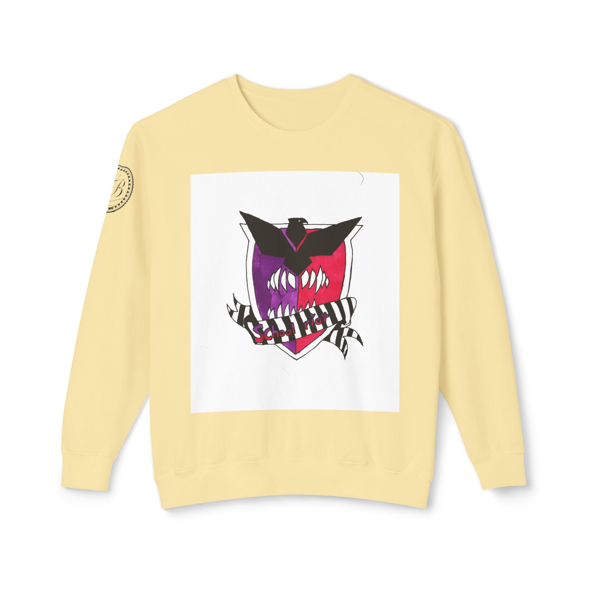"School Riot" Hexilda Bane School Graphic Sweatshirt