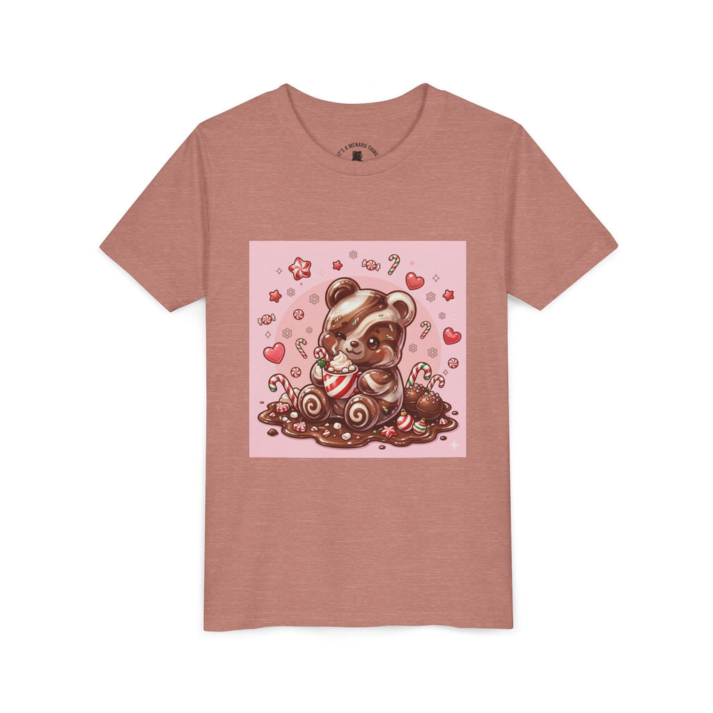 Cute Hot Chocolate Gooey Gummy Bear Holiday Kids Shirt