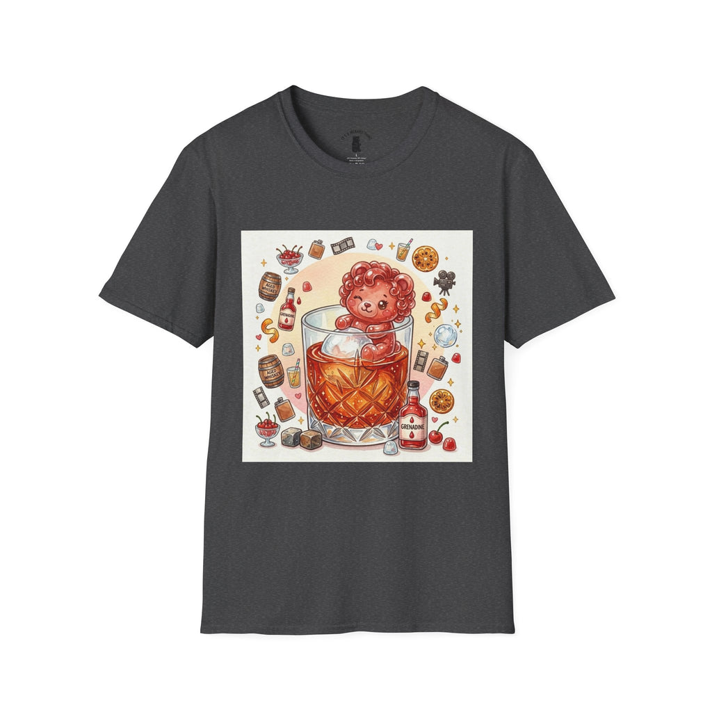 Shirley Temple Boozy Gooey Gummy Bear- Kawaii Graphic T-Shirt