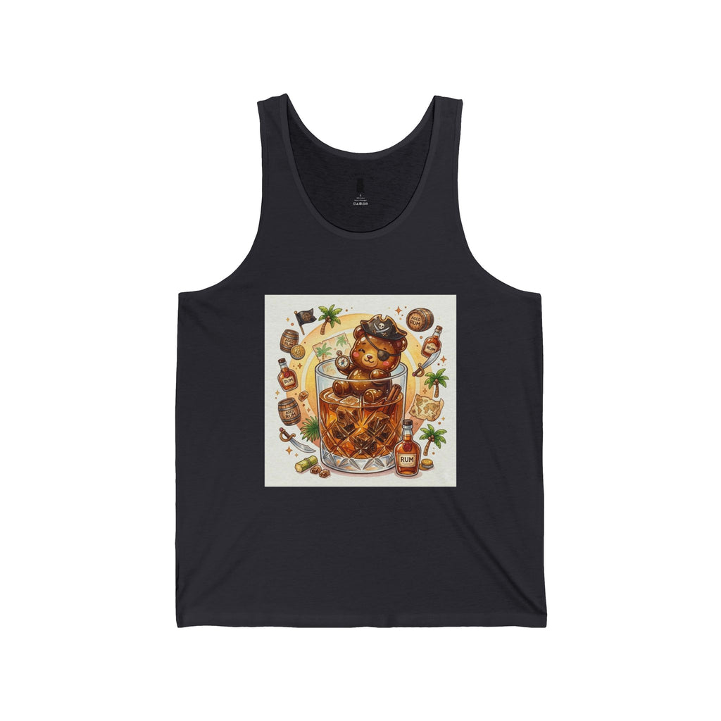 Special Pirate Rum, Boozy Gooey Gummy Bear — Kawaii Design Tank Top