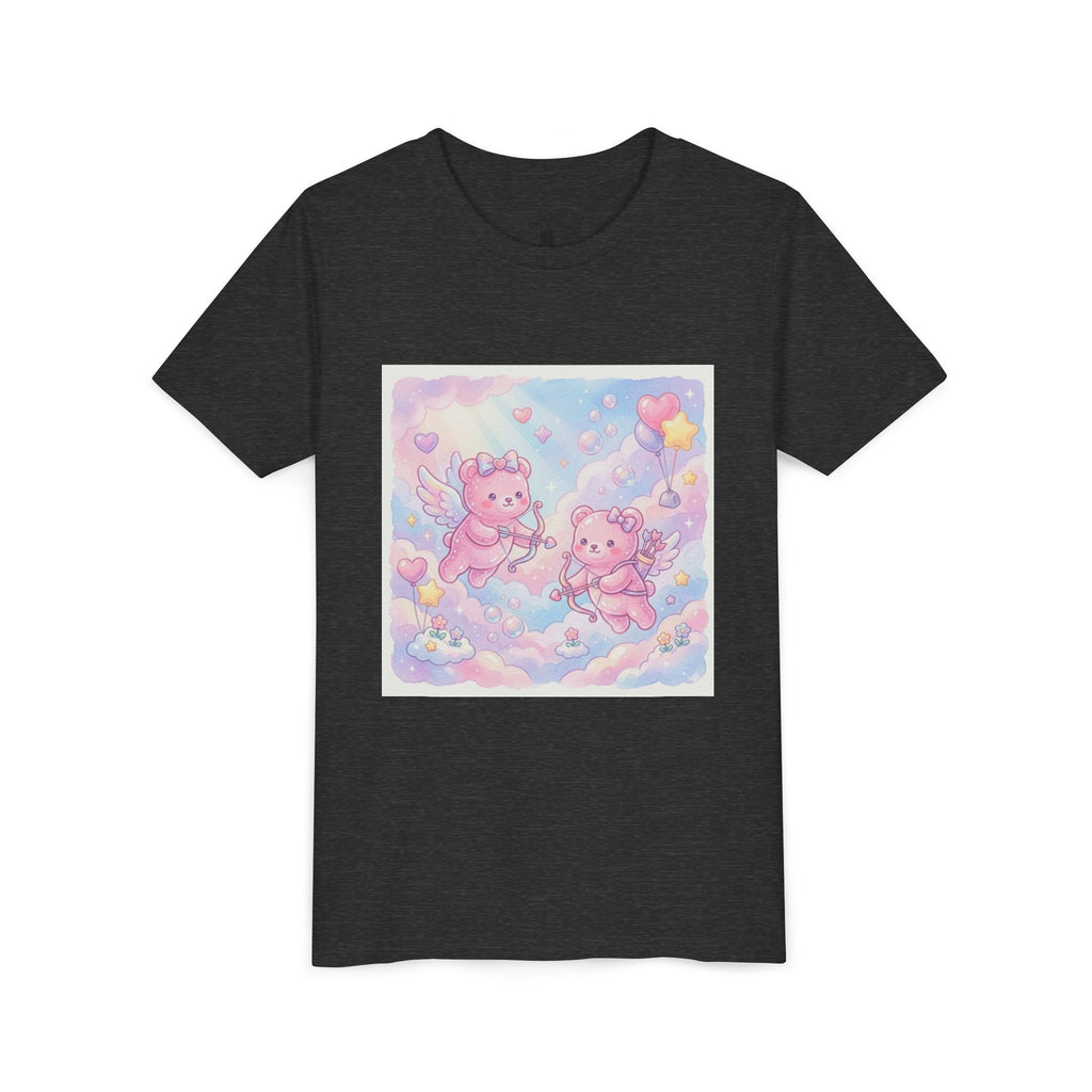 Cherub Angels Gooey Gummy Bear Friends- Hearts Pastel Cloud Graphic