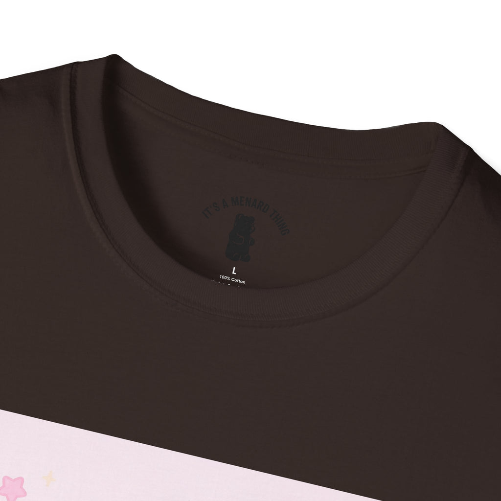 Crying Pink Gooey Gummy Bear- Graphic Tee