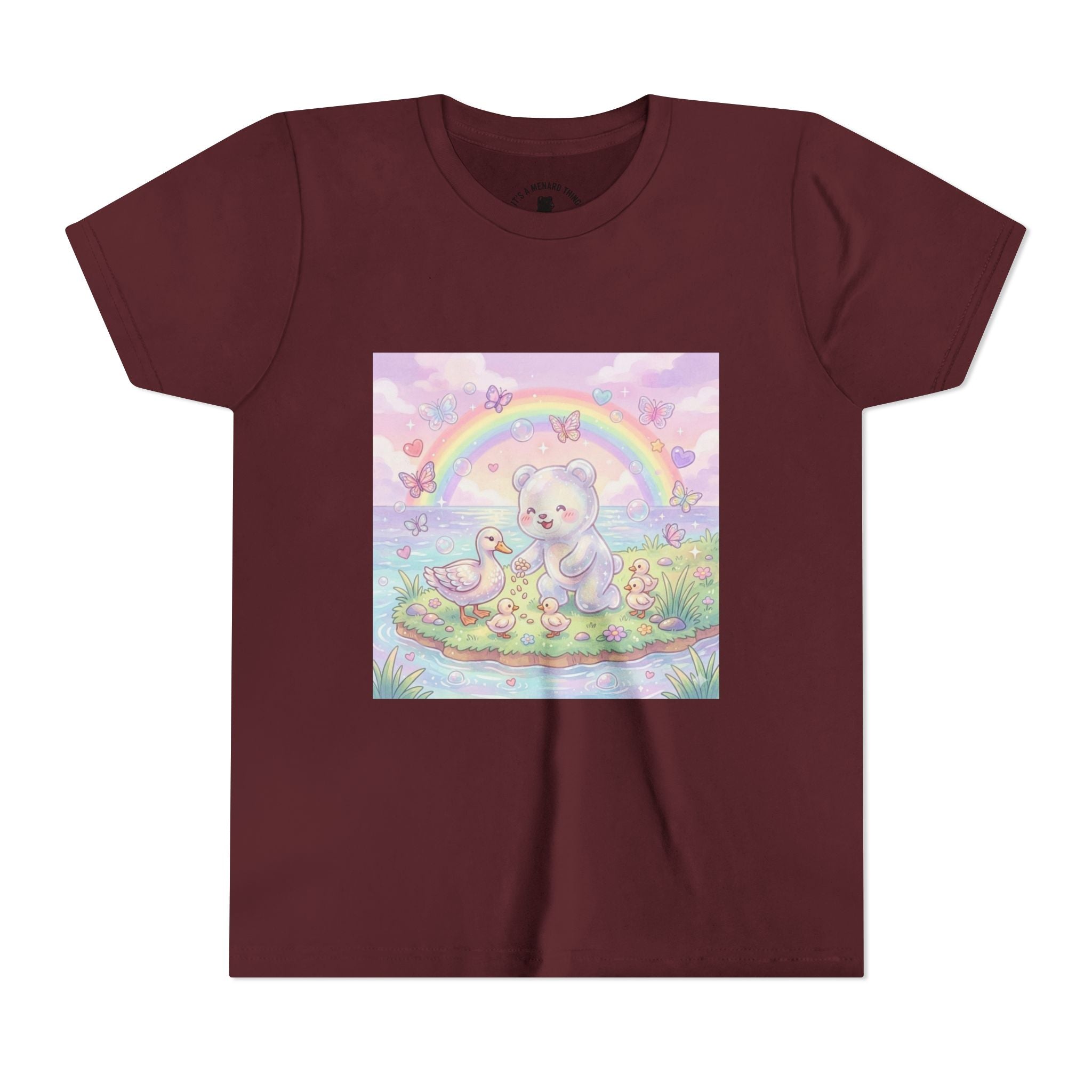 Duck Feeding, Gooey Gummy Friend- Graphic T-Shirt