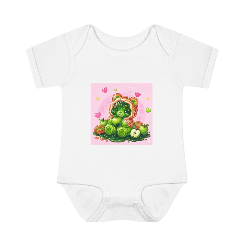 Green Apple Danish Gooey Gummy Bear in Puff PJs