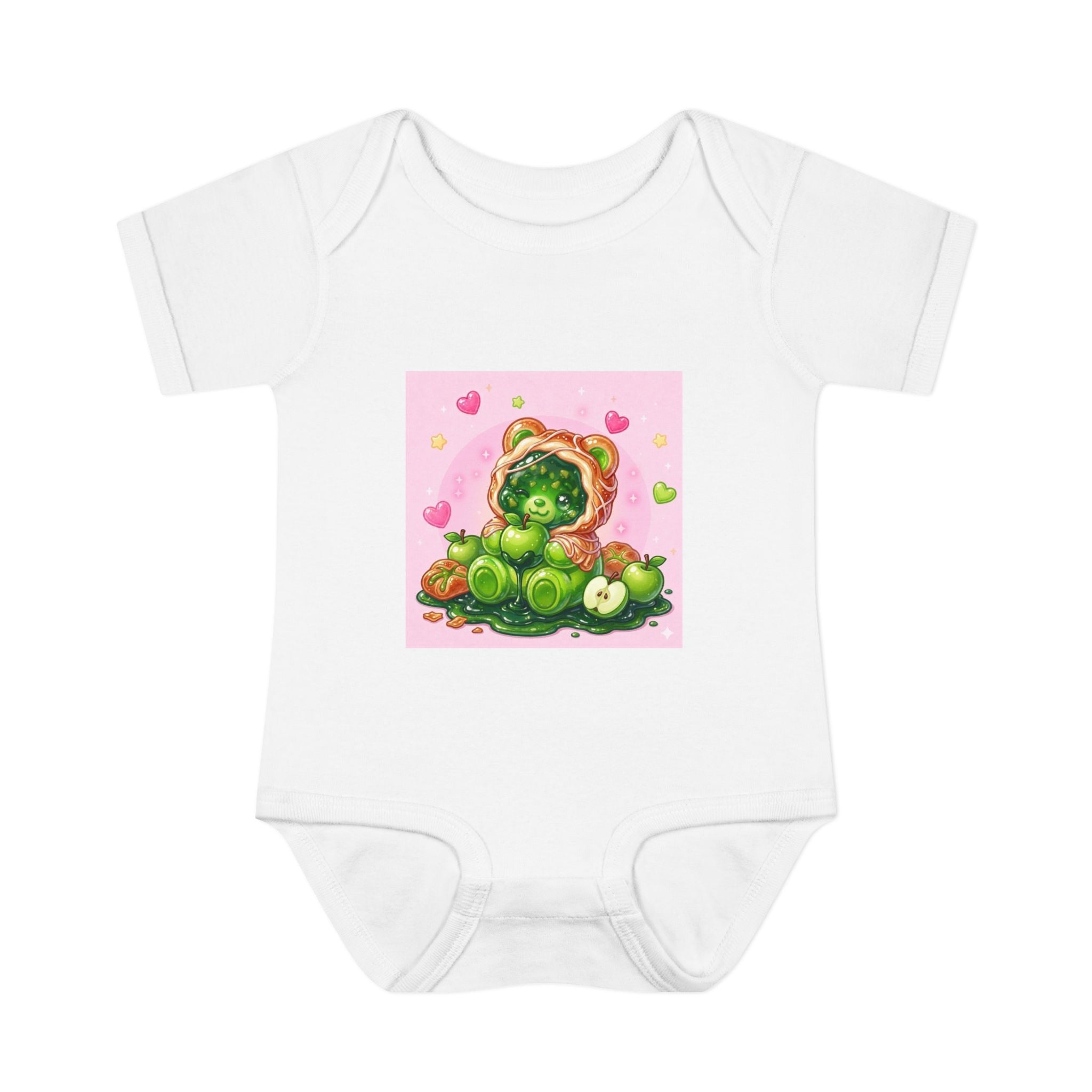 Green Apple Danish Gooey Gummy Bear in Puff PJs