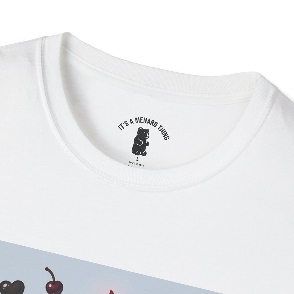 Devils food Cake Demon, Gooey Fudge Gummy Bear — Kawaii Graphic Tee