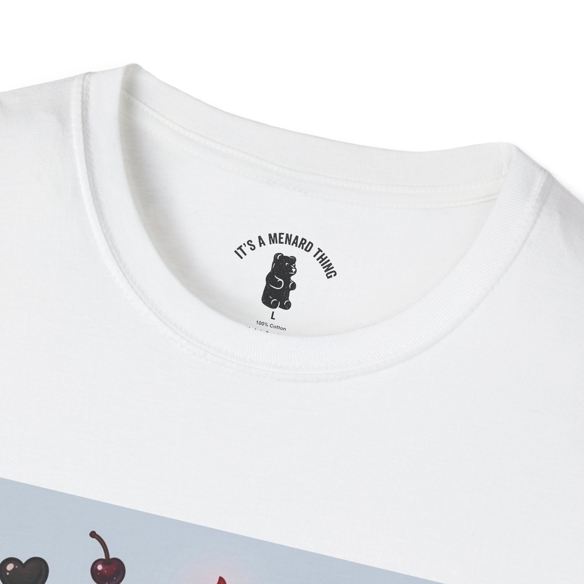 Devils food Cake Demon, Gooey Fudge Gummy Bear — Kawaii Graphic Tee