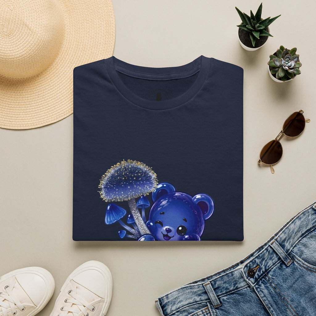 Special Small Blue Mushroom, Oozy Bears Gummy Friend- Graphic Shirt
