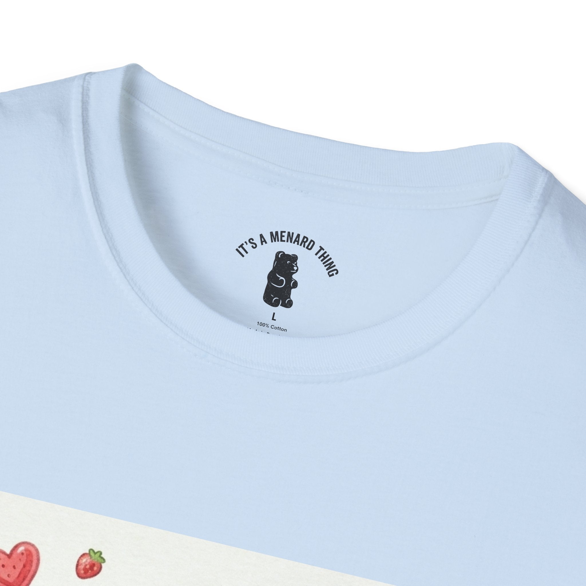 Strawberry Daiquiri Icey, Boozy Gooey Gummy Bears- Kawaii Graphic T-Shirt