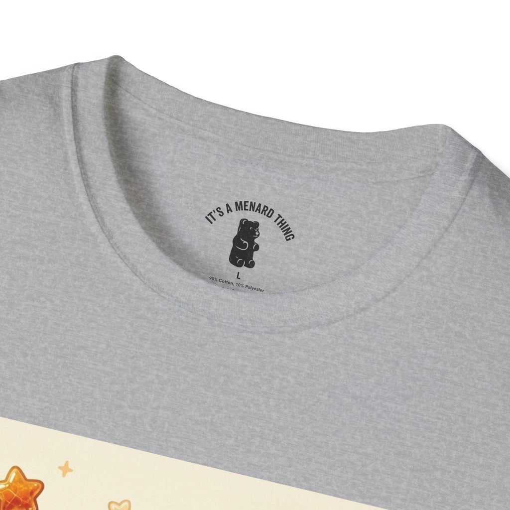 Cream Brulé Cutie, Gooey Gummy Bear – Adorable Graphic Tee