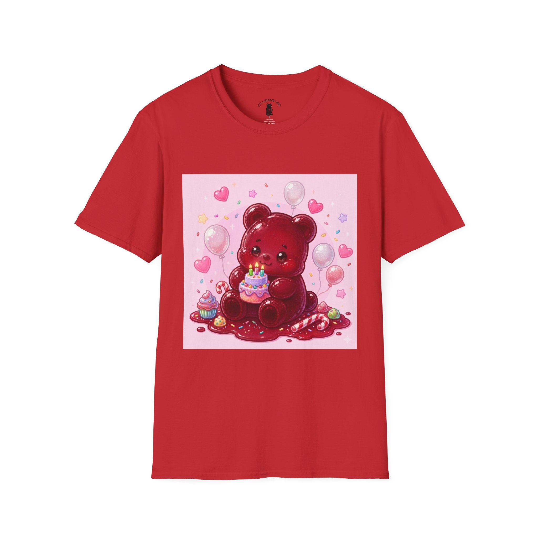 Kawaii Gummy Bear Birthday T-Shirt