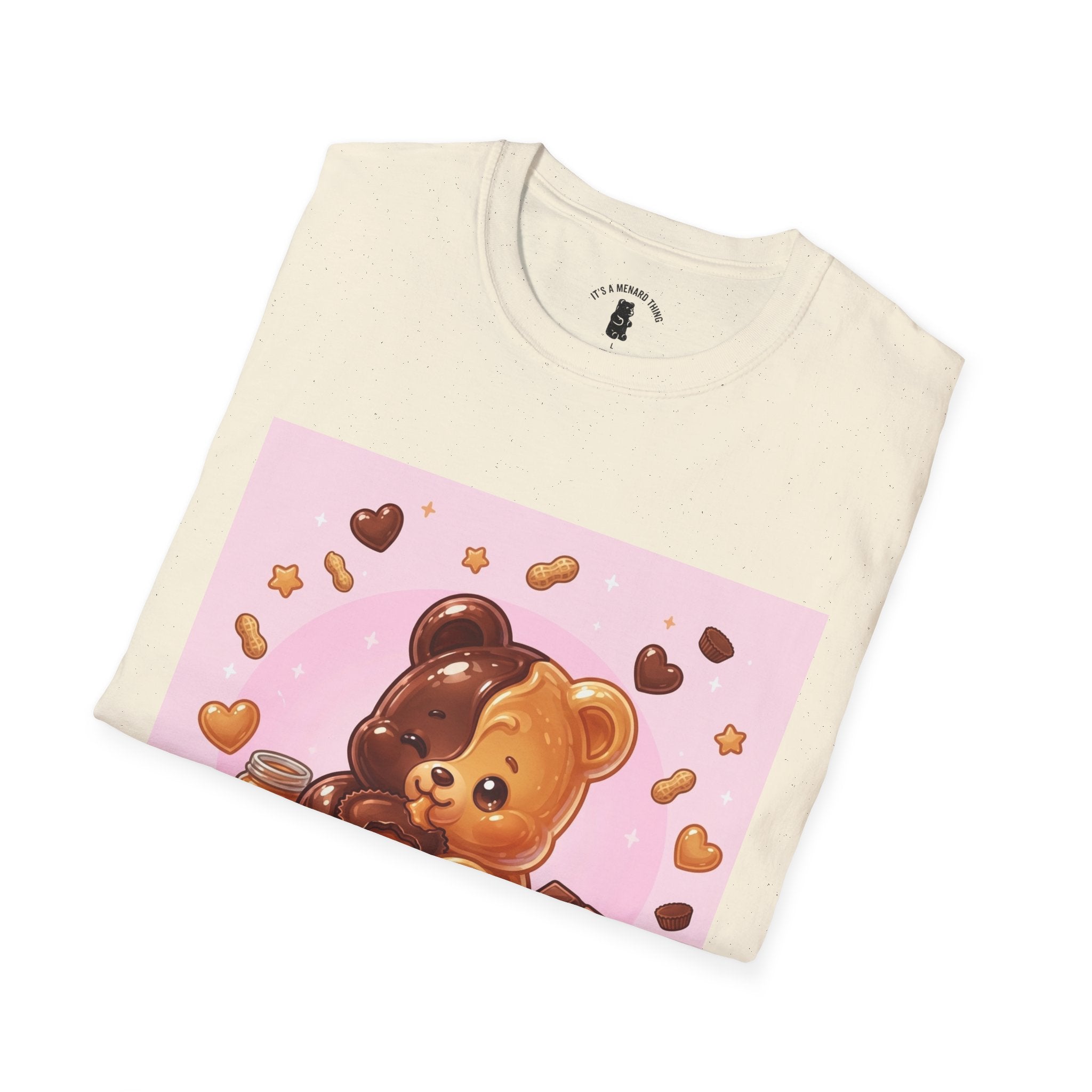 Chocolate & Peanut Butter Gooey Gummy Bear — Cute Graphic Tee