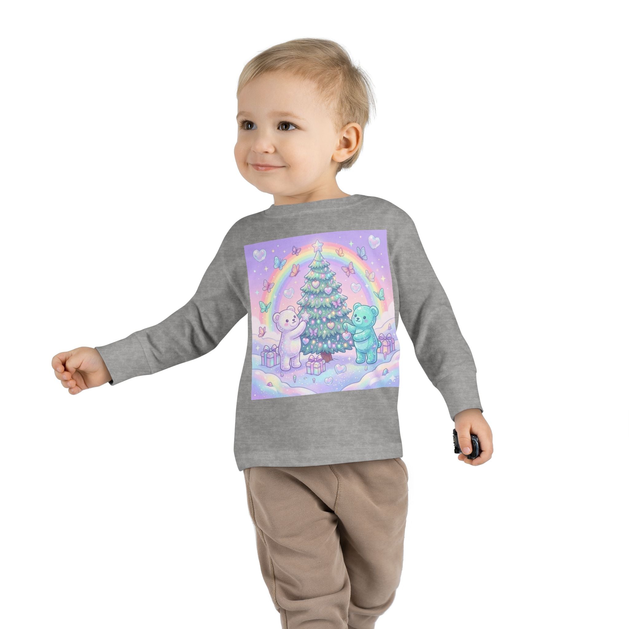 Christmas Tree Holiday Special, Oozy Bear Friends- Graphic Long Sleeve Shirts