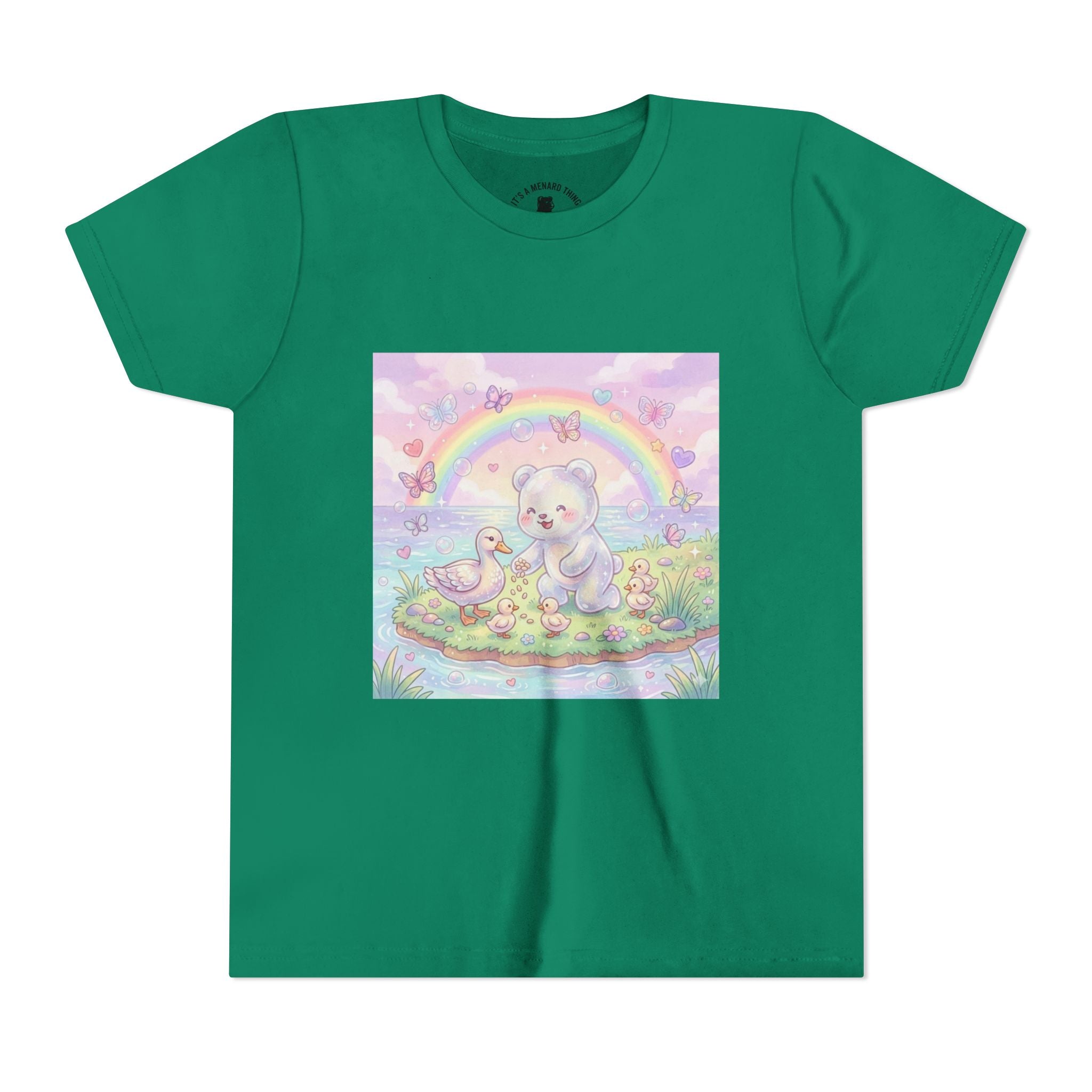 Duck Feeding, Gooey Gummy Friend- Graphic T-Shirt