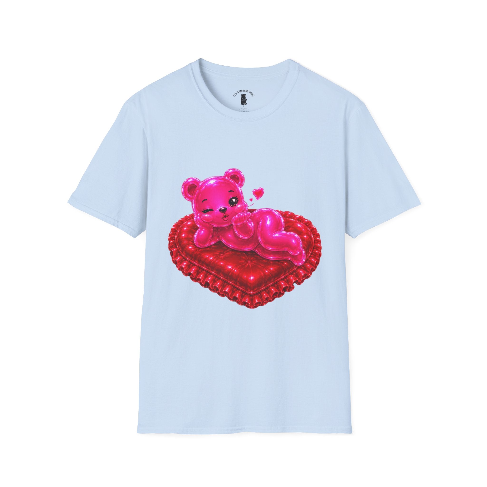 Valentines Addtion, Love me Long time Oozy Bear- Graphic Shirt (Adult Only)