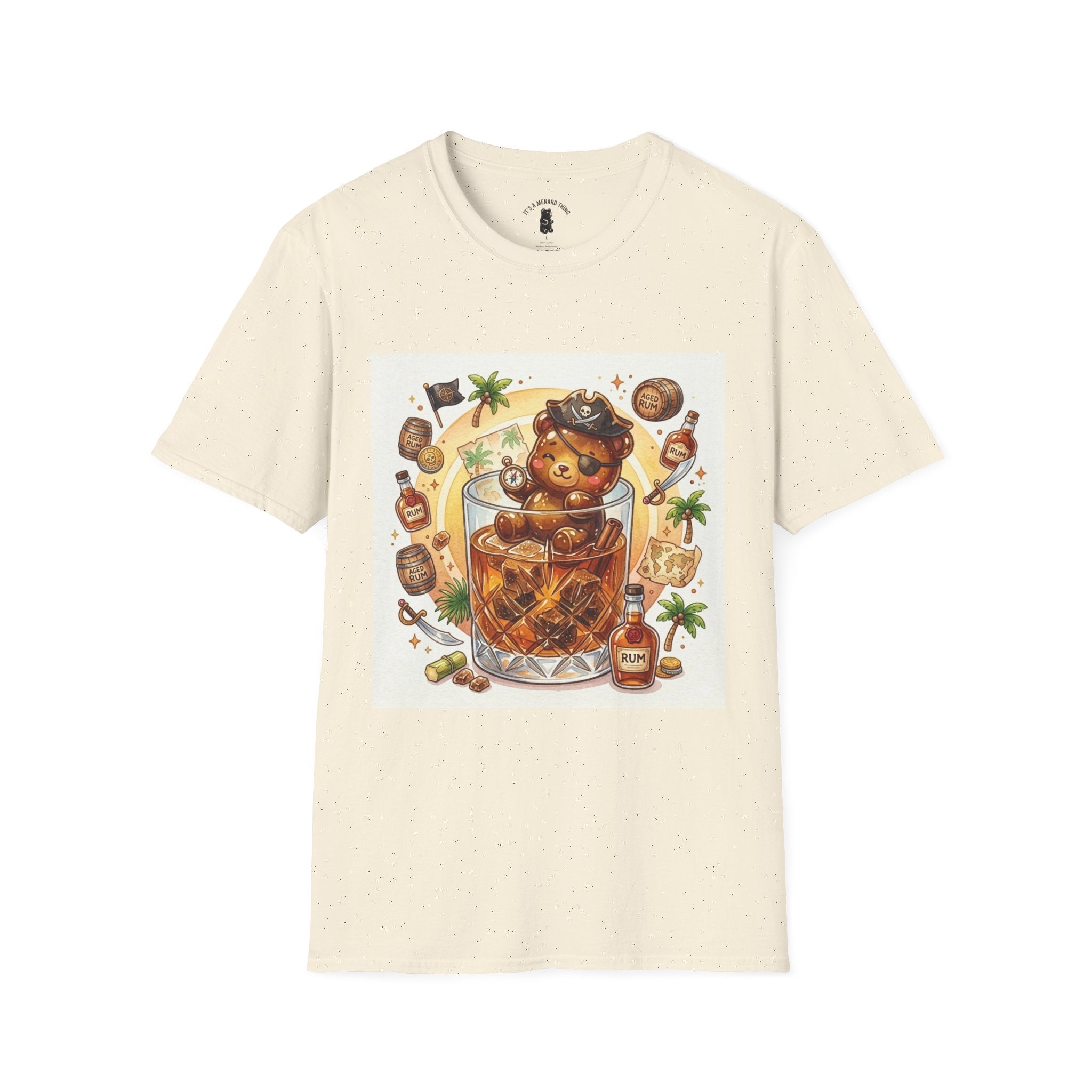 Yo-Ho Pirates Rum! Boozy Gooey Gummy Bears- Kawaii Graphic T-Shirt