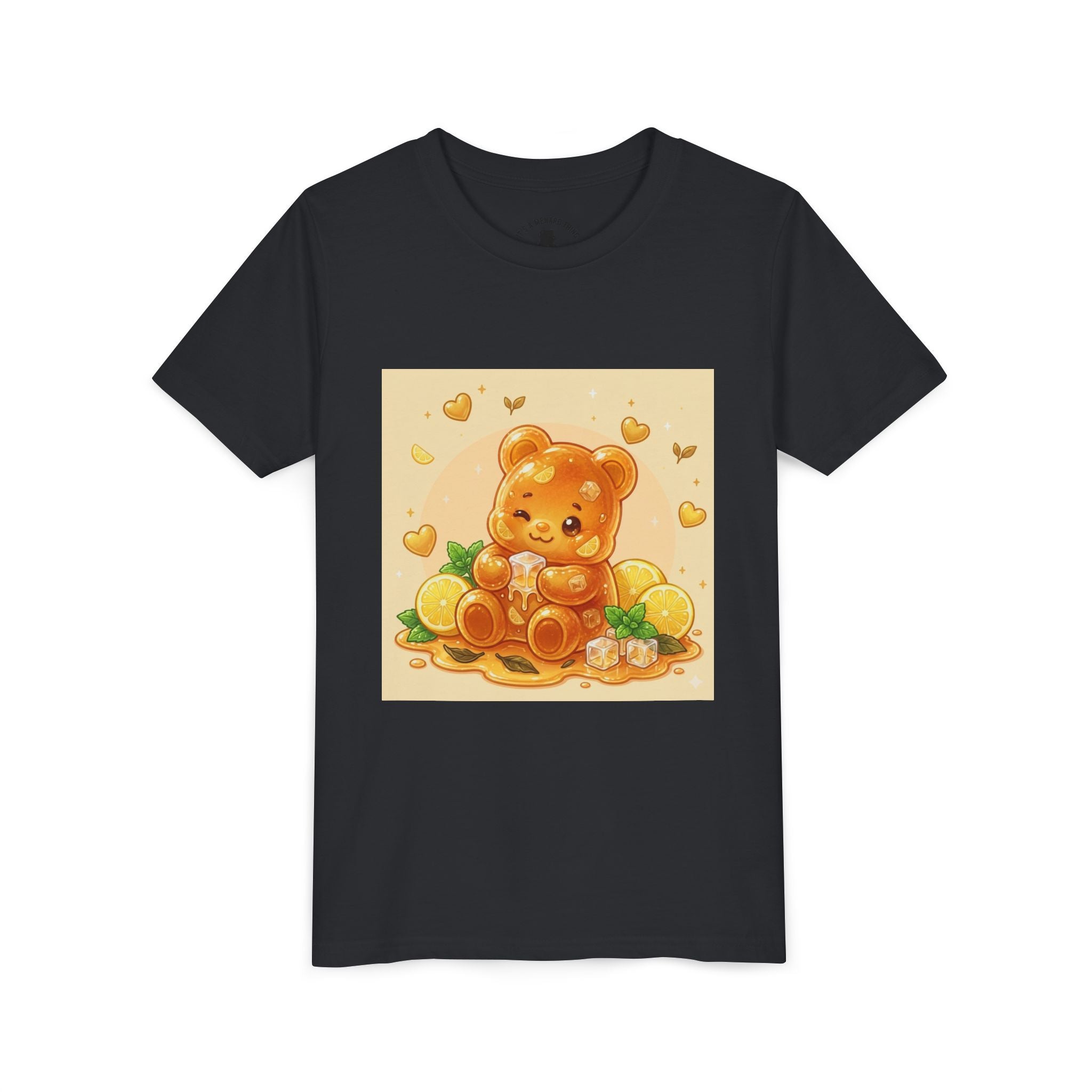 Honey Lemon Iced-Tea Gooey Gummy Bear Youth T-Shirt
