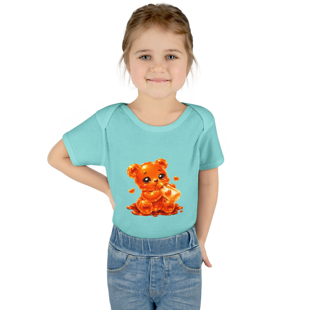 Snack Time, Oozy Baby Gummy Bear Cutie Special Addition- Graphic Onesie