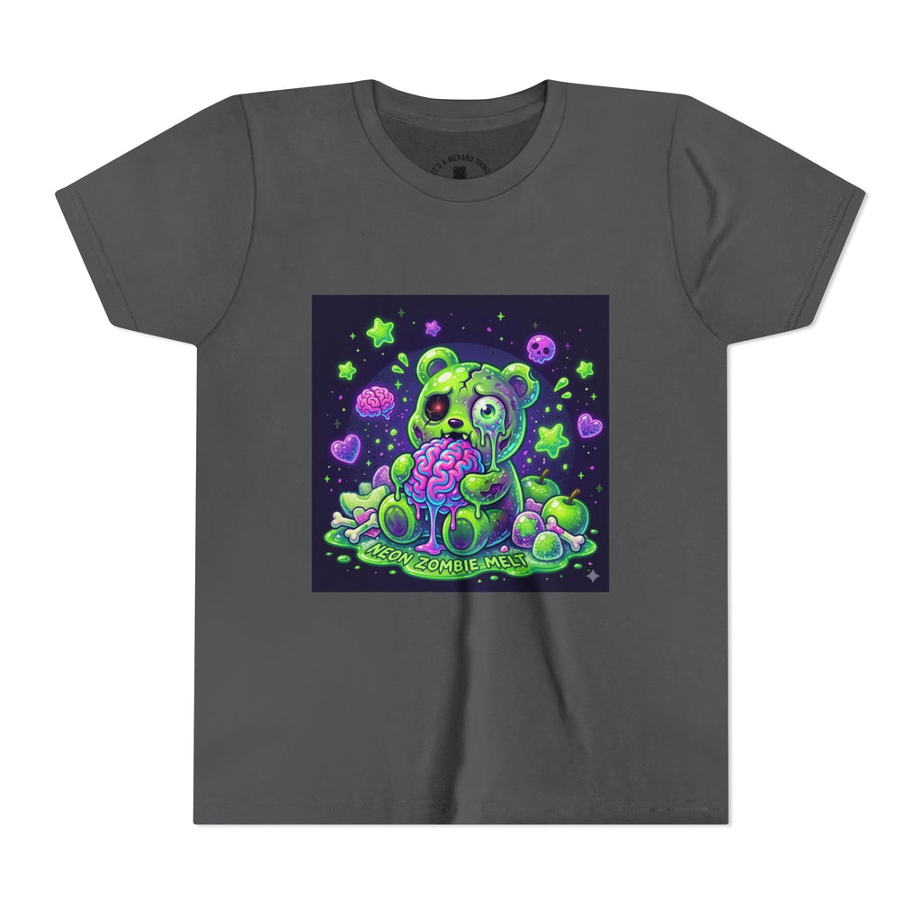 Neon Zombie Gooey Gummy Bear Graphic Tee