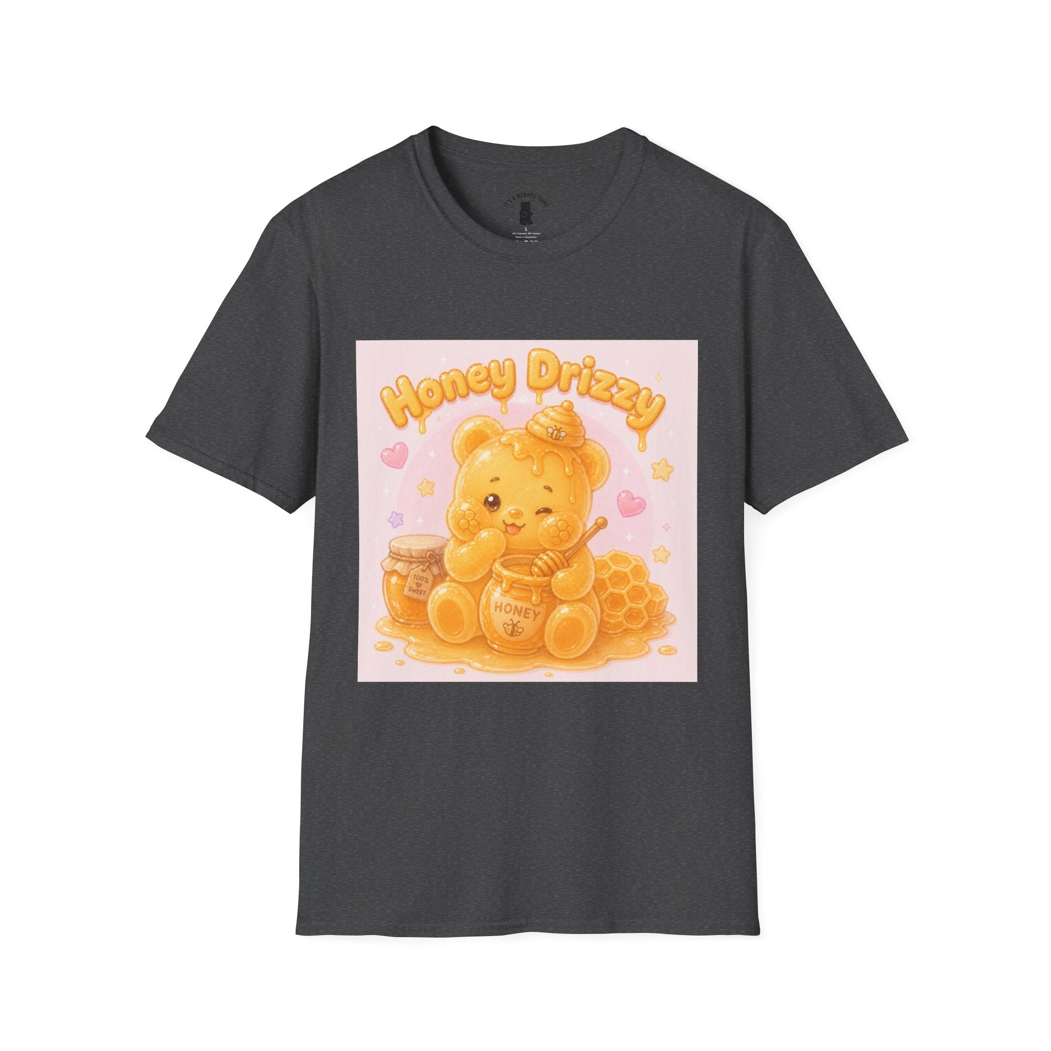 "Honey Drizzy" Yellow Gooey Gummy Bear — Cute Graphic Tee