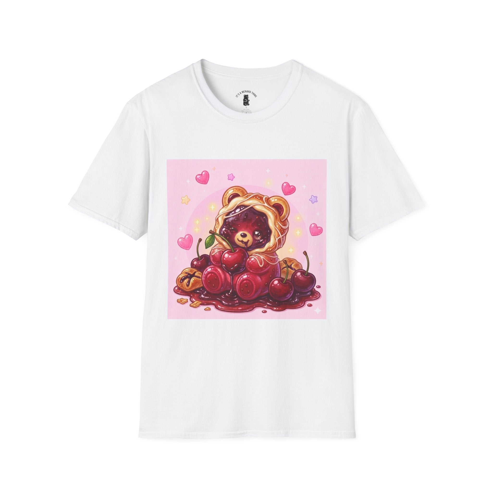 Cherry ripe Danish Gooey Gummy Bear— Kawaii Graphic Tee