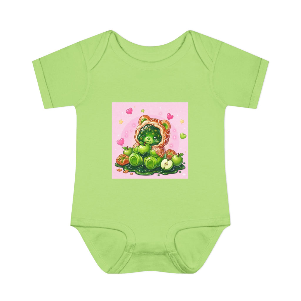 Green Apple Danish Gooey Gummy Bear in Puff PJs