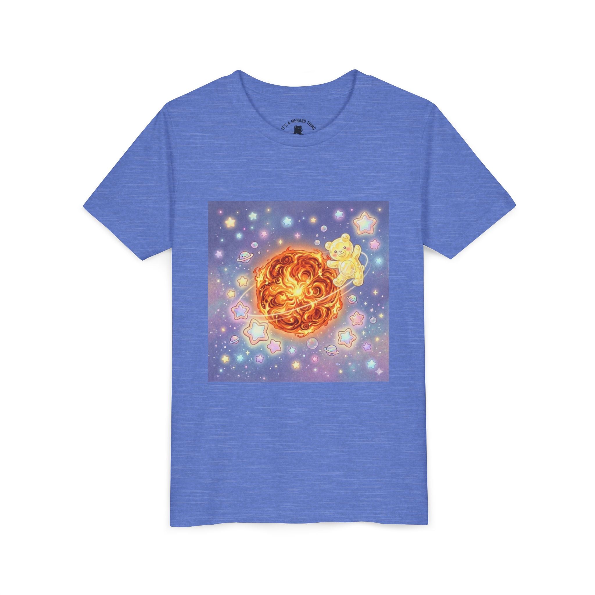Toasted Cinnamon Sun Gooey Crystal Gummy Bear —Stars Galaxy Design