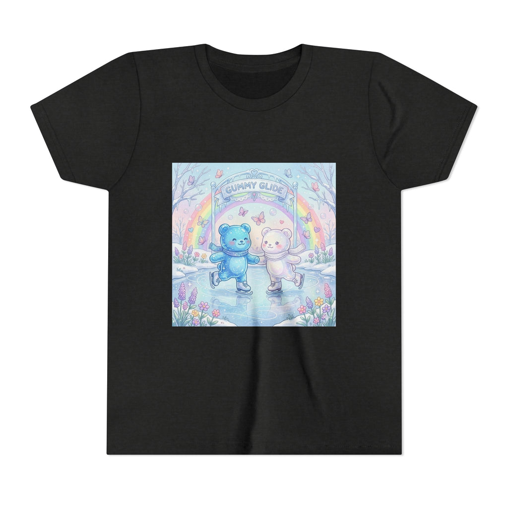 Ice Skating Gooey Gummy Bears- Youth T-Shirt
