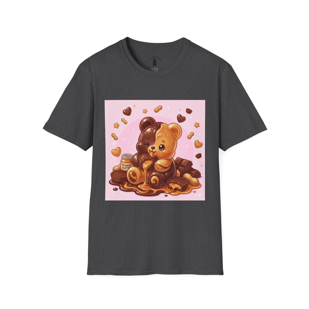 Chocolate & Peanut Butter Gooey Gummy Bear — Cute Graphic Tee