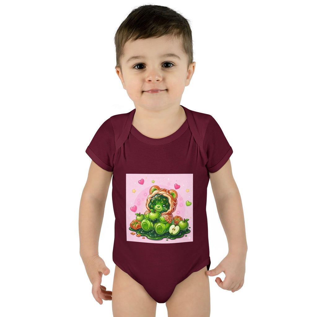 Green Apple Danish Gooey Gummy Bear in Puff PJs
