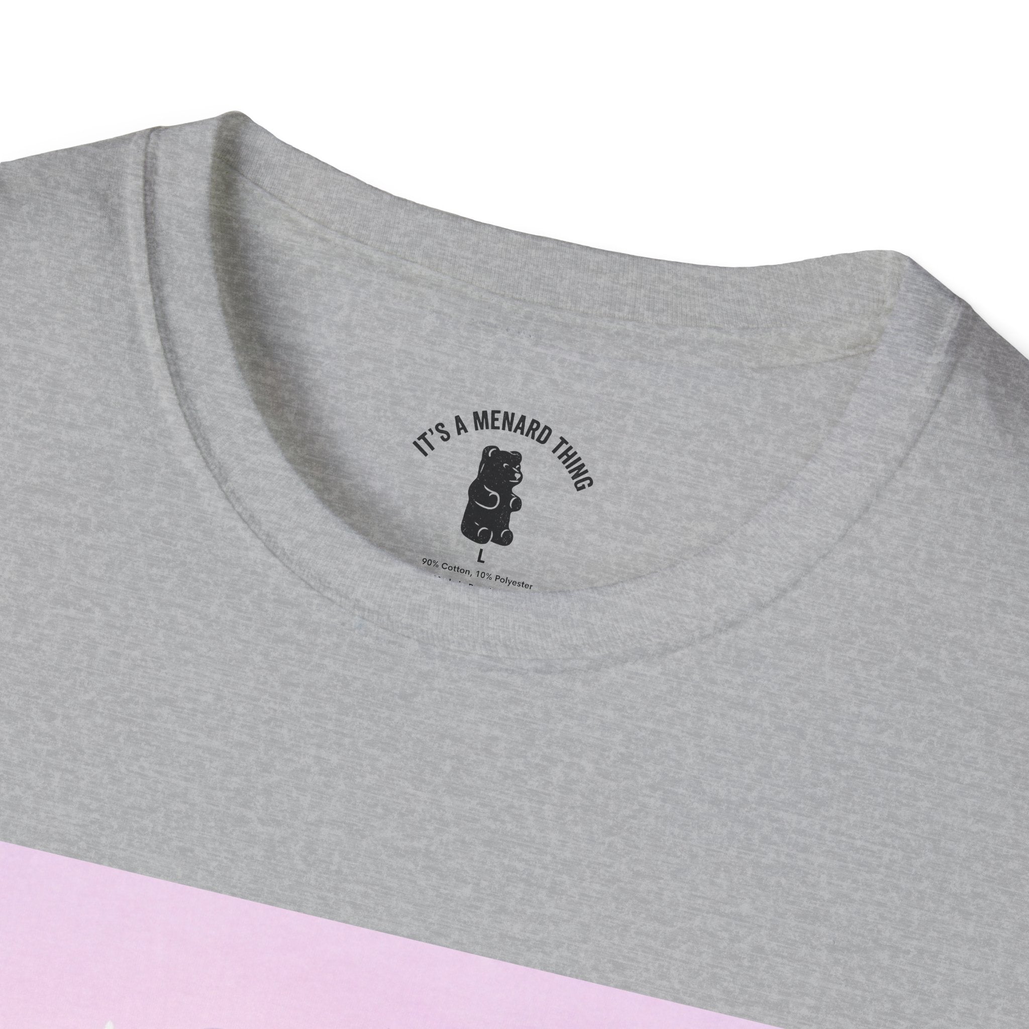 Cute Blue Iced Milkshake, Gooey Gummy Bear — Pastel Kawaii Graphic Tee