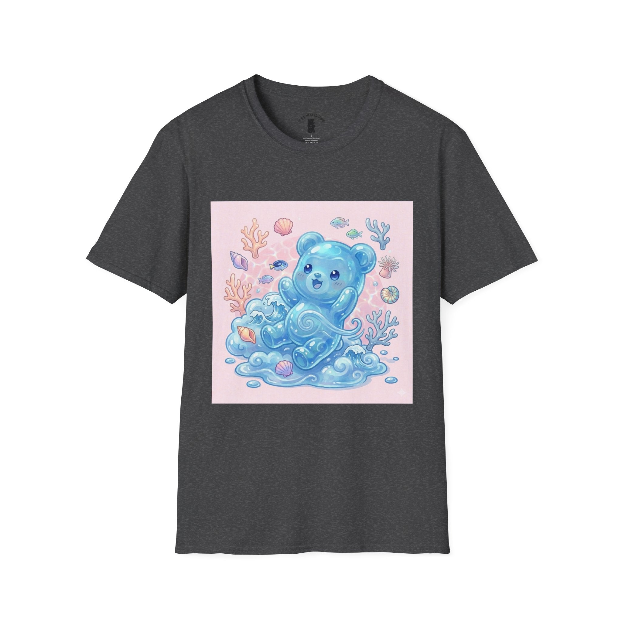 Elemental, Ocean Blue Water Gooey Gummy Bear — Kawaii Graphic Tee