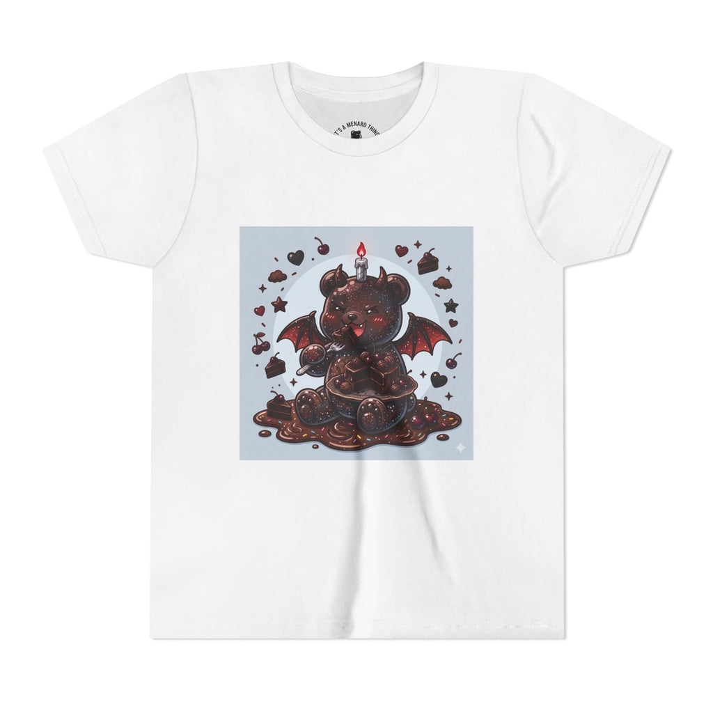 Devils Food Cake, Fudge Gooey Gummy Bear Youth Shirt