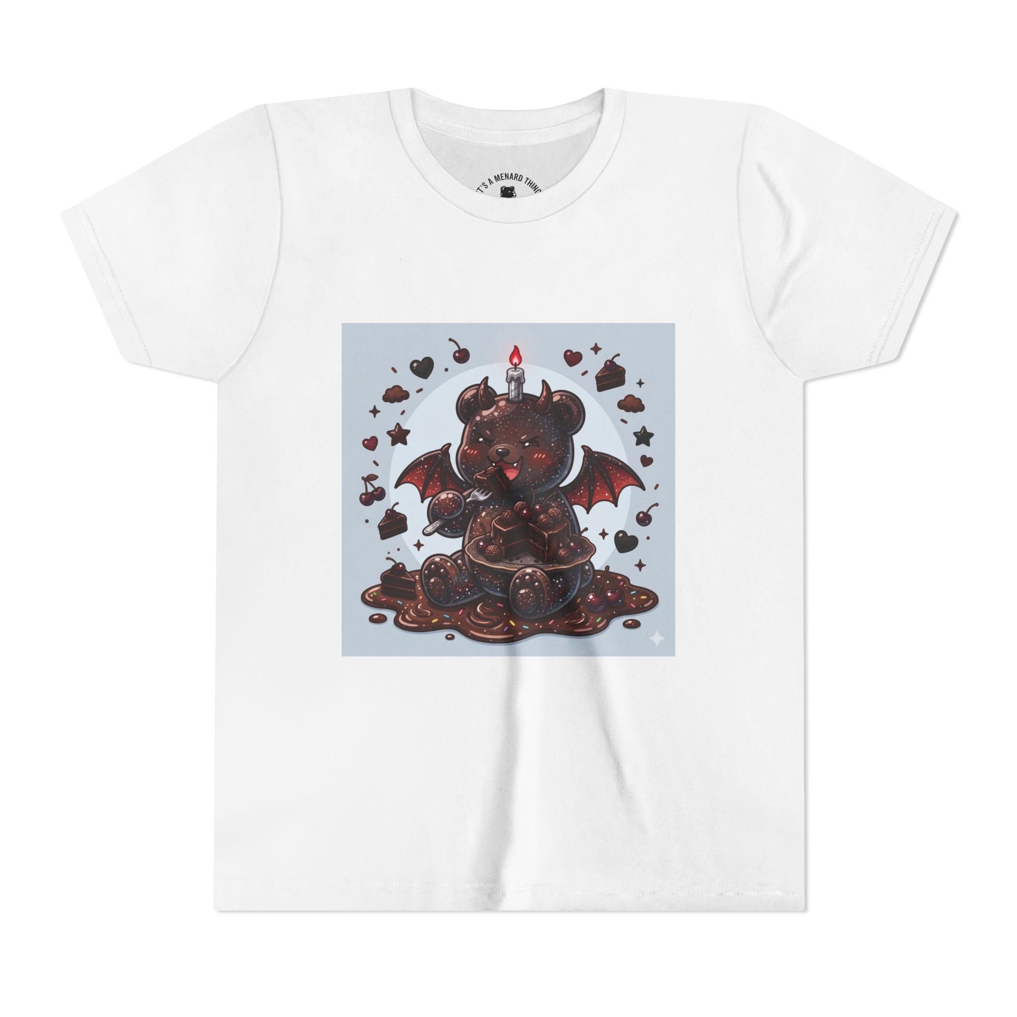Devils Food Cake, Fudge Gooey Gummy Bear Youth Shirt