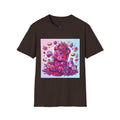 Hibiscus and Mixed Berry Jam, Exotic fruit Flower Gooey Gummy — Kawaii Illustrated T-Shirt