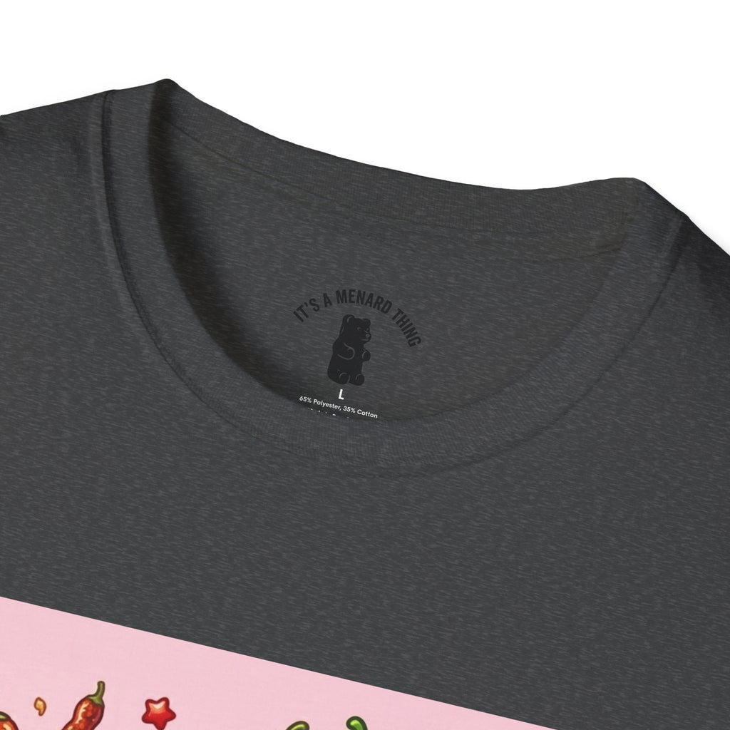 Adorable sweet Chili Lime, Exotic Gooey Gummy Bear— Kawaii Graphic T-Shirt