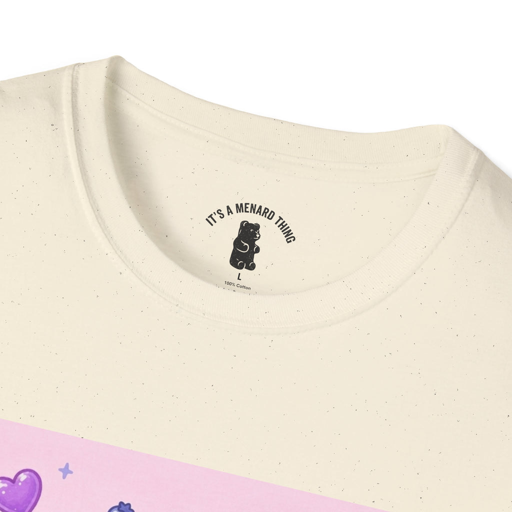 Blueberry Danish Gooey Gummy Bear— Cozy Cute Design