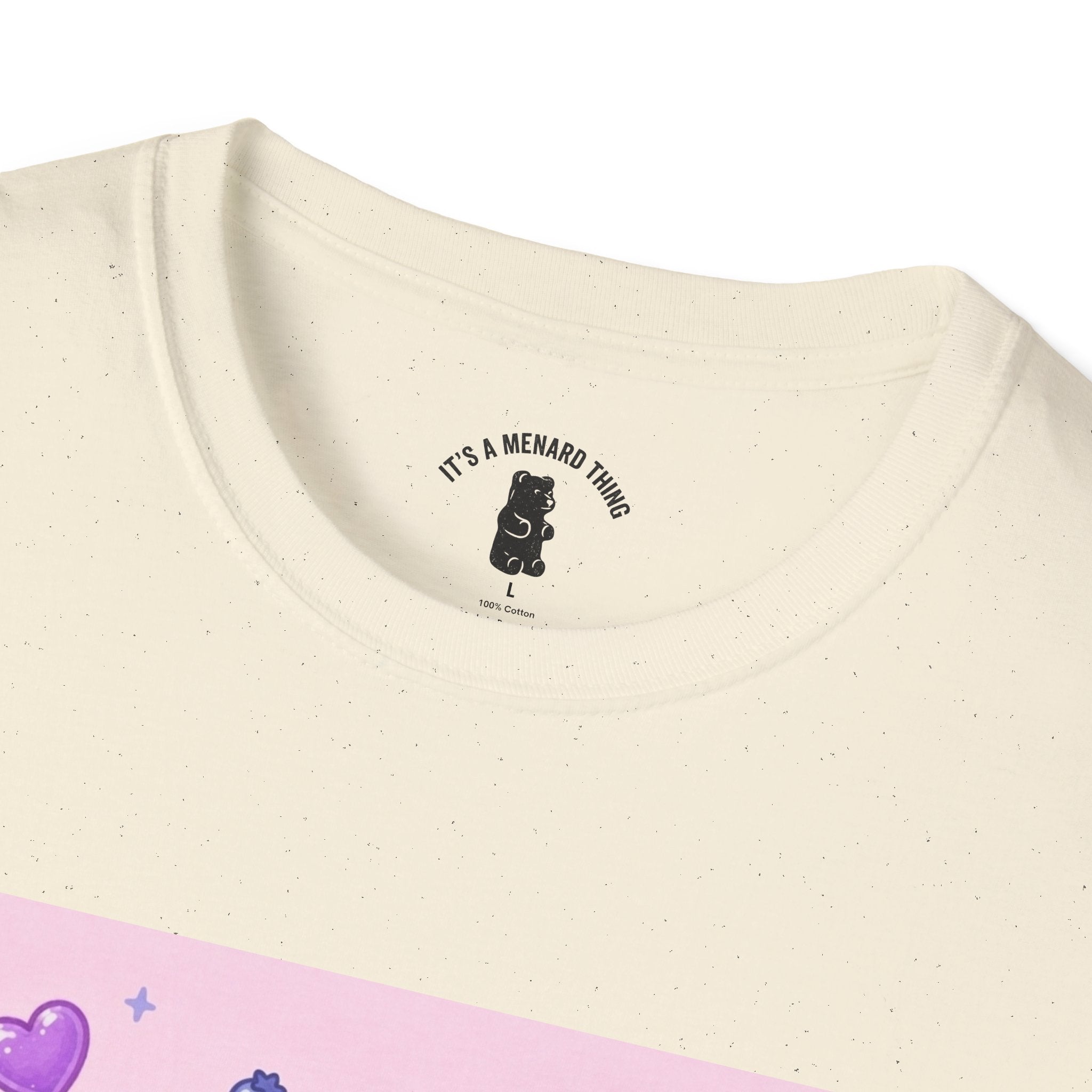 Blueberry Danish Gooey Gummy Bear— Cozy Cute Design