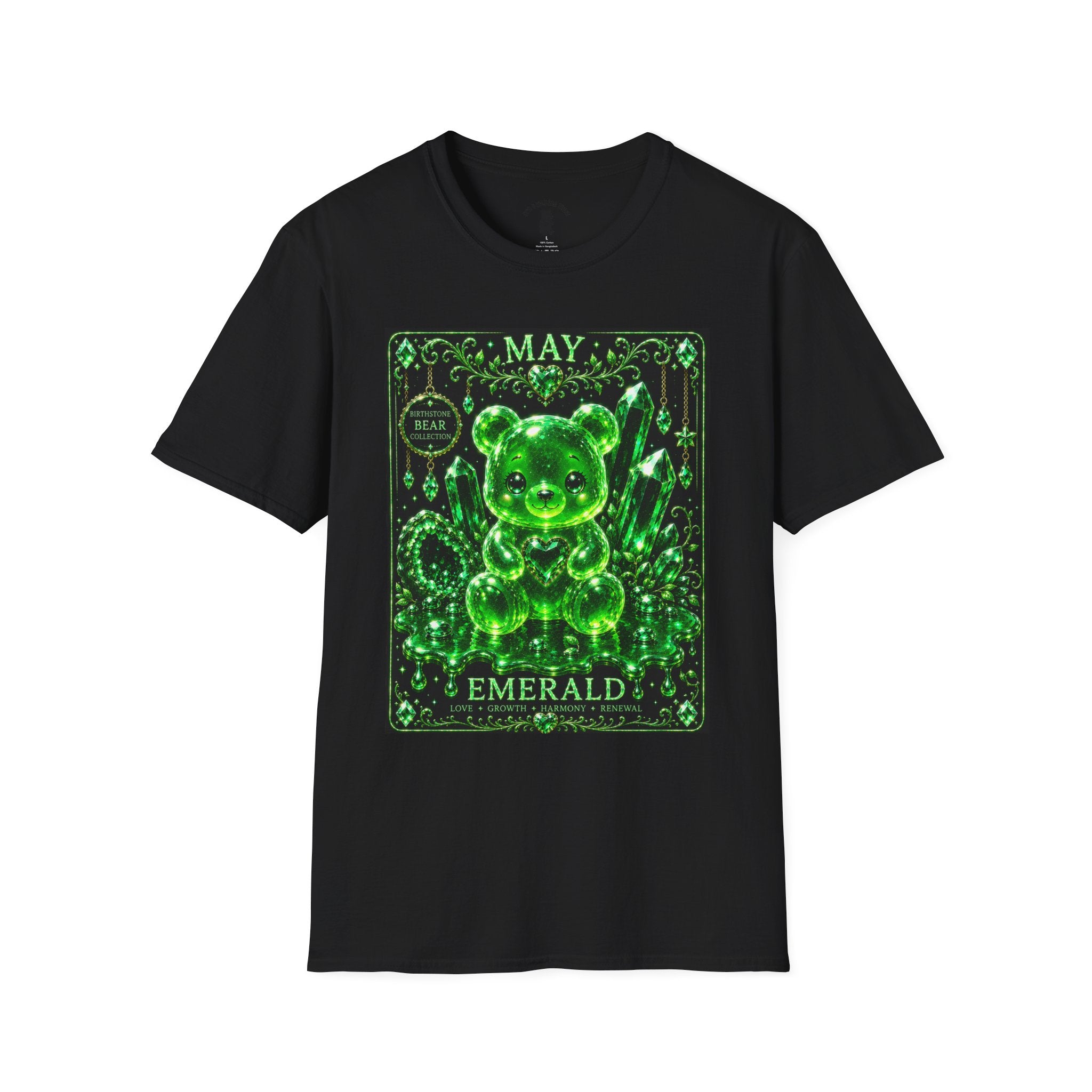 May, Emerald Birthstone Oozy Bear Gummy Special Addition- Graphic Shirt