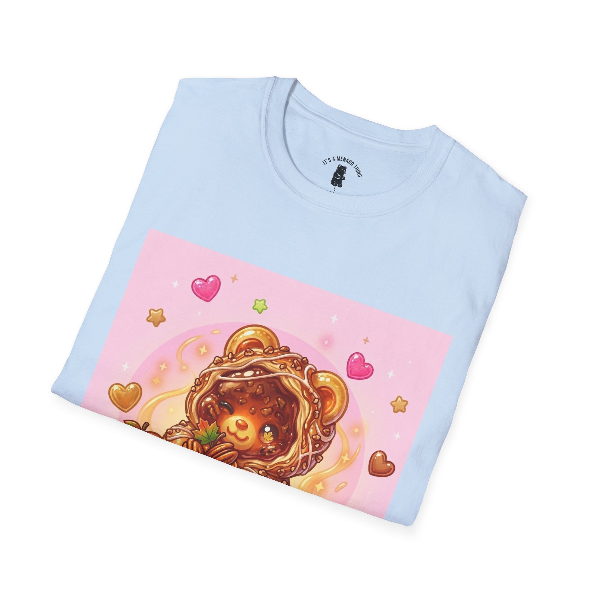 Maple Pecan Danish Gooey Gummy Bear — Kawaii Graphic T-Shirt