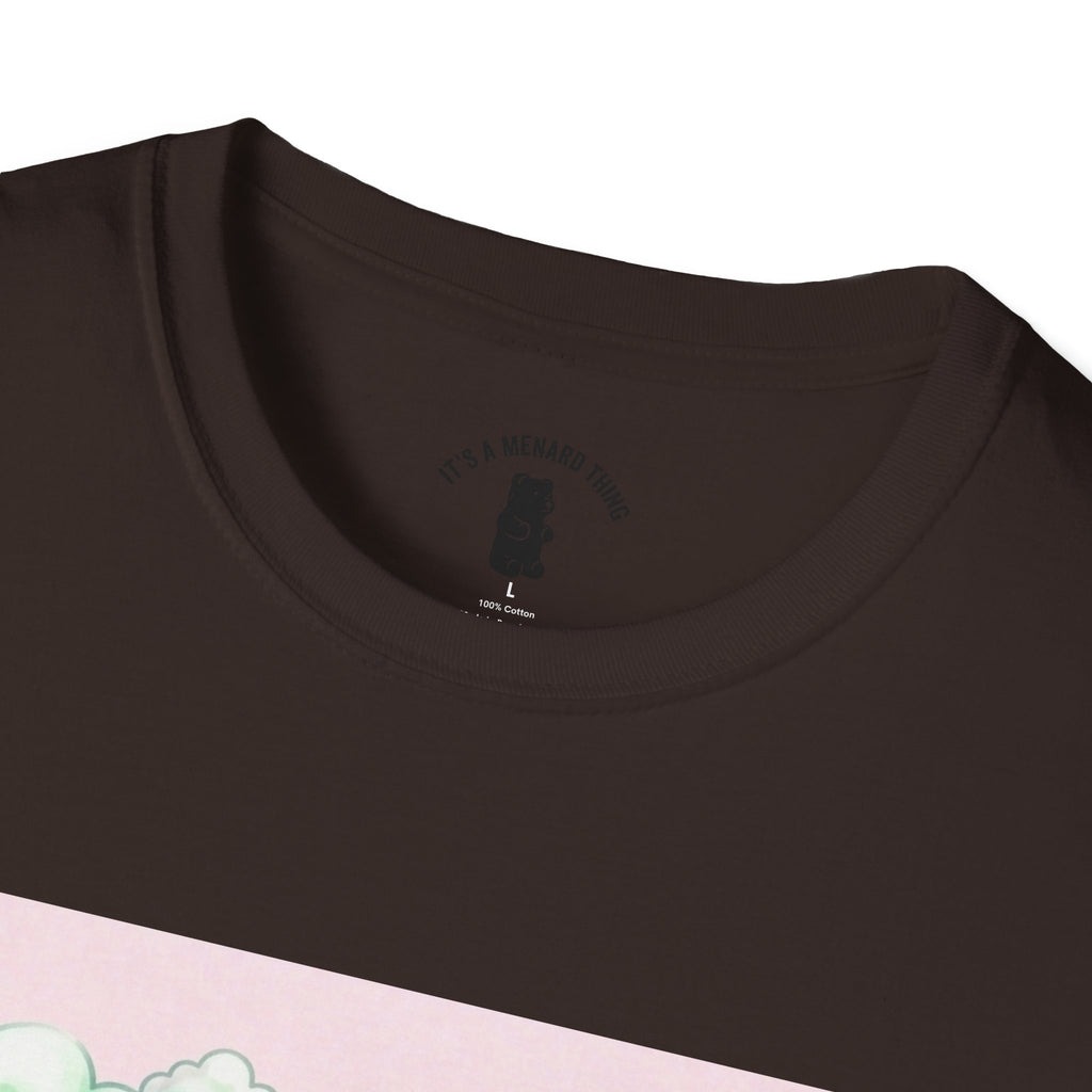 Green Teddy Bear Nature Tee — Cute Eco-Garden Graphic T-Shirt