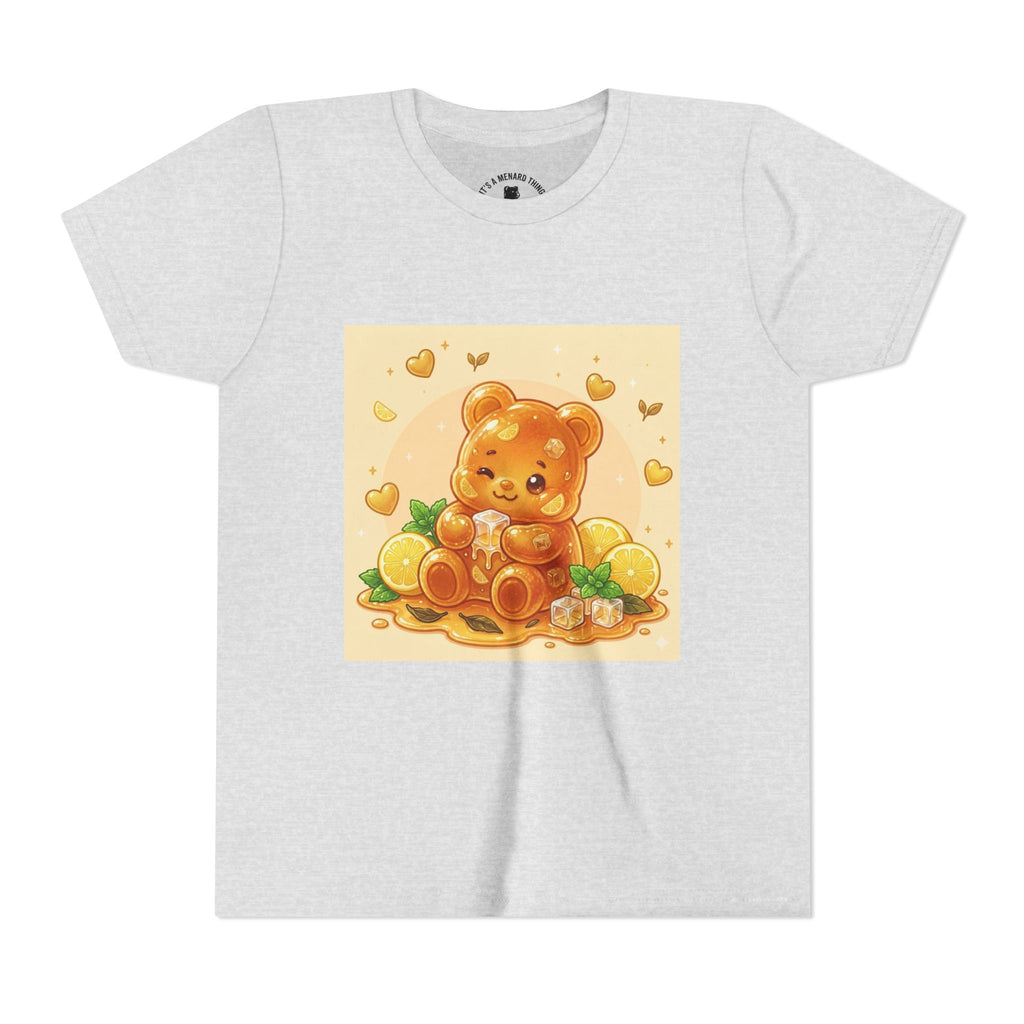 Honey Lemon Iced-Tea Gooey Gummy Bear Youth T-Shirt