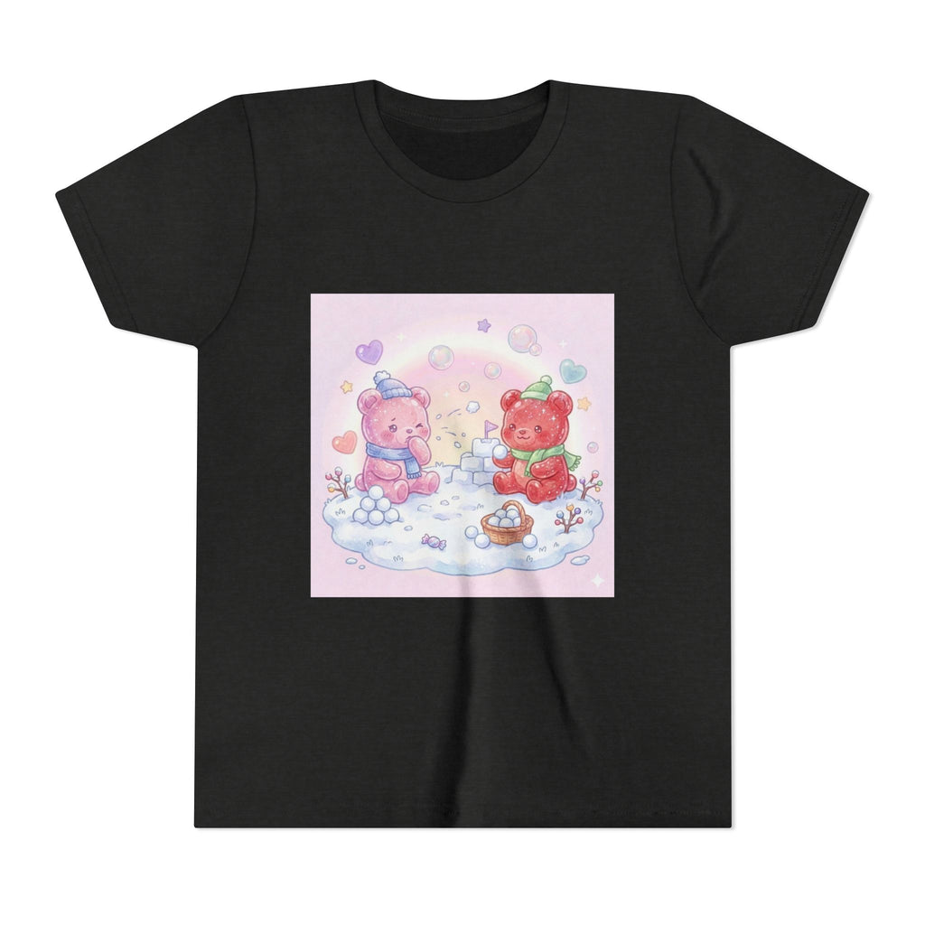 Duo Gooey Gummy Bear Snowball game T-Shirt