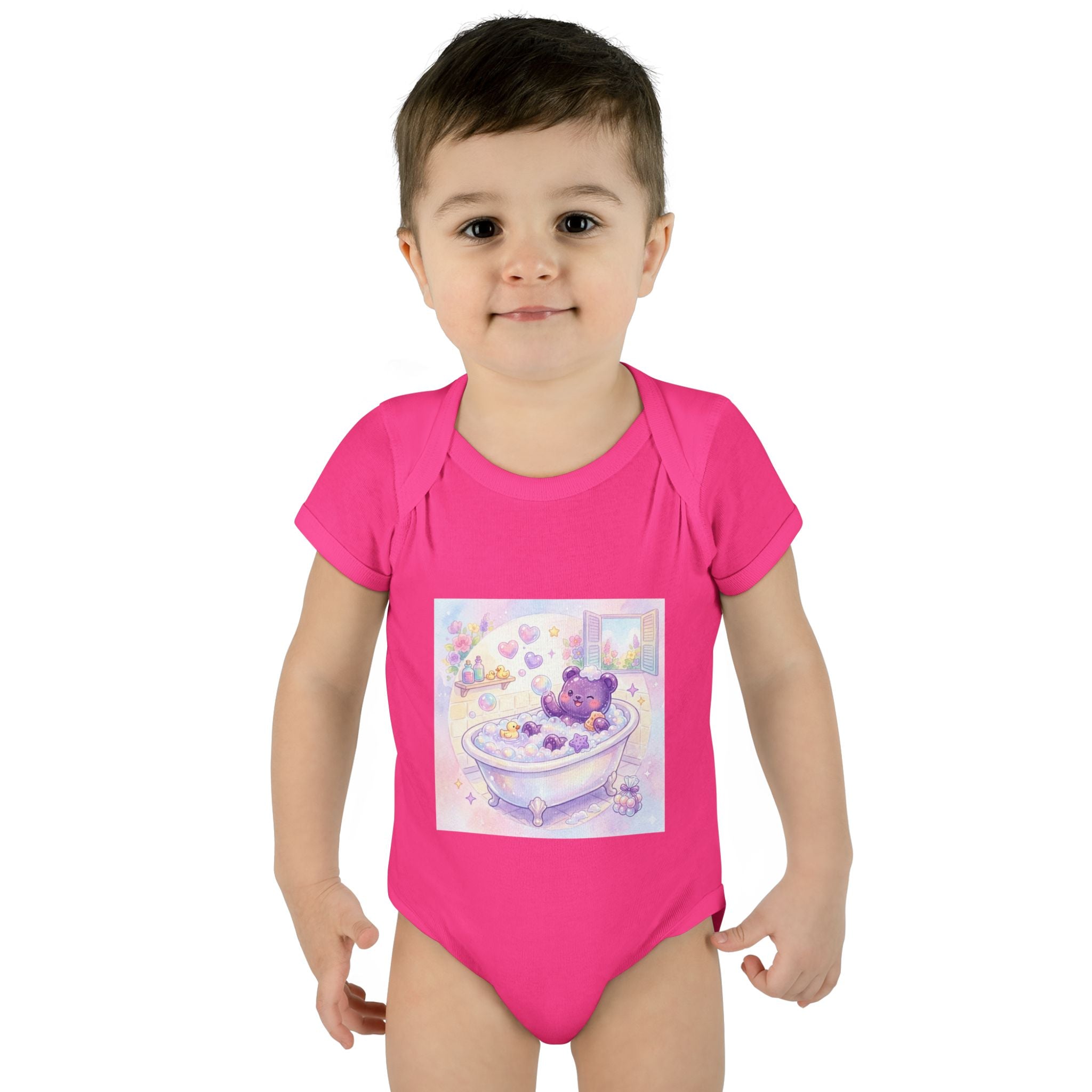 Baby Bodysuit — Gooey Gummy Bear Bubble Bath Infant Onesie