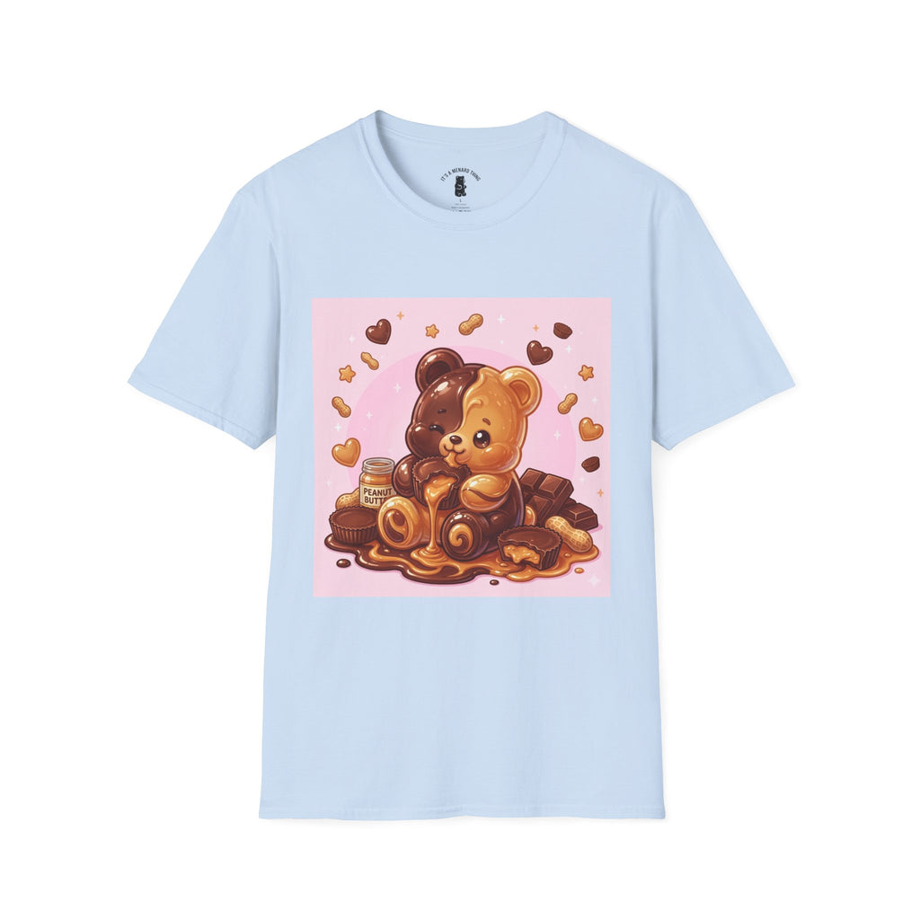 Chocolate & Peanut Butter Gooey Gummy Bear — Cute Graphic Tee