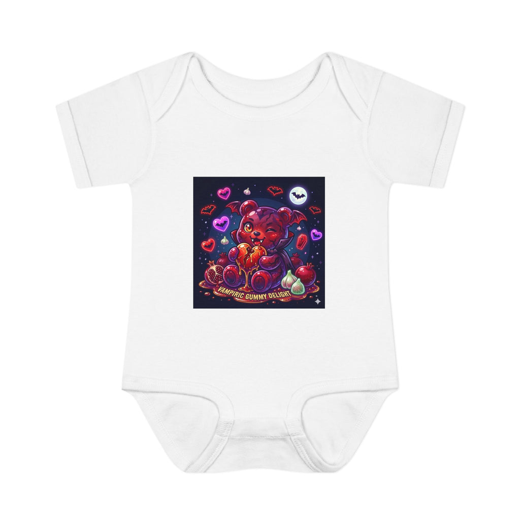 Baby Bodysuit - Cute Vampire Gooey Gummy Bear